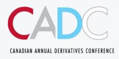 Canadian Annual Derivatives Conference (CADC) 2016 (November 30, 2016 – December 2, 2016)