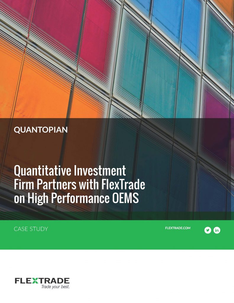 Flextrade trading strategies